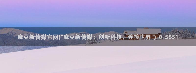麻豆视频文章标题